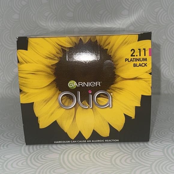 GARNIER💥OLIA AMMONIA FREE HAIR DYE 2.11 PLATINUM BLACK 💥 - Picture 3 of 6